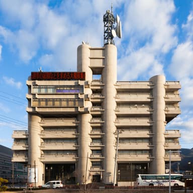Yamanashi Press and Broadcasting Center (today: Yamanashi Cultural Center)