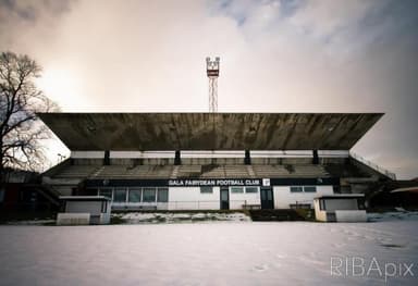 Main Spectator Stand, Gala Fairydean Rovers F.C.