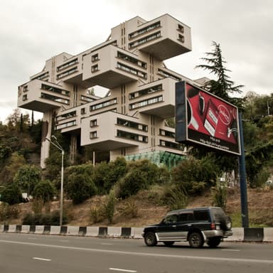 Ministry of Highway Construction (today: Bank of Georgia)