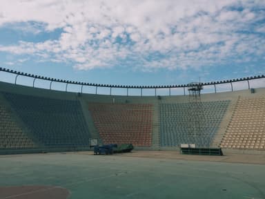 Saddam Hussein Gymnasium (today: Baghdad Gymnasium)