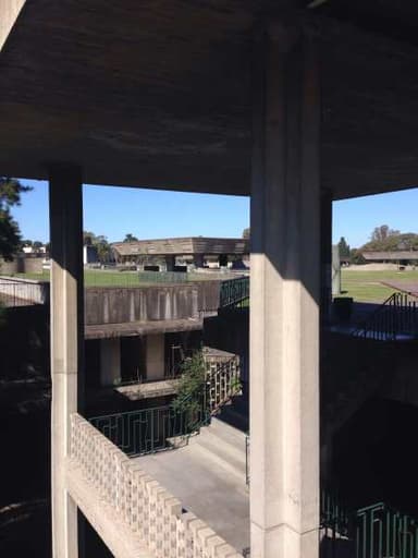 Temple and Niches, Chacarita Cemetery (Cementerio Chacarita)