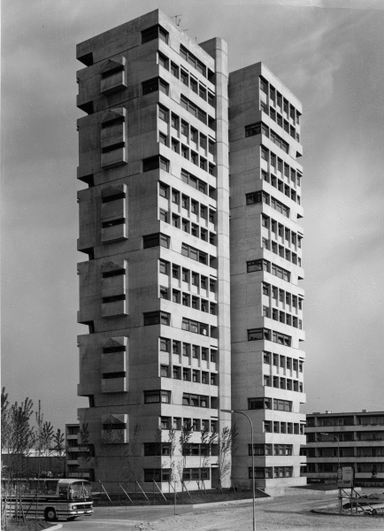 WIFI (Institute for Economic Development) with Dormitory Tower