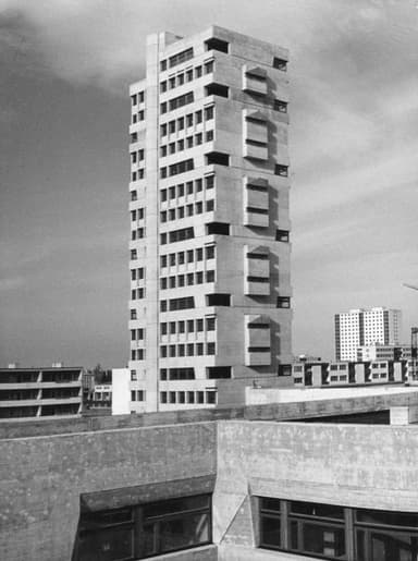 WIFI (Institute for Economic Development) with Dormitory Tower