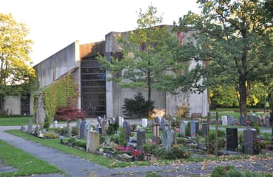 Mourning Hall, Cemetery Ravensburg