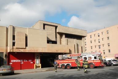 23rd Precinct, NYC Police Department / Engine Company No. 53, Ladder Company No. 43, 4th Division, NYC Fire Department