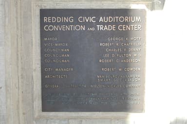Redding Civic Auditorium