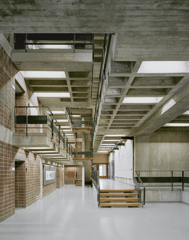 Neubau 1, Campus Weißenhof, Stuttgart State Academy of Art and Design (Staatliche Akademie der Bildenden Künste Stuttgart)