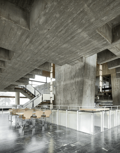 Neubau 1, Campus Weißenhof, Stuttgart State Academy of Art and Design (Staatliche Akademie der Bildenden Künste Stuttgart)