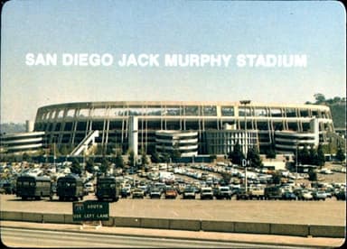 San Diego Stadium (today: SDCCU Stadium)