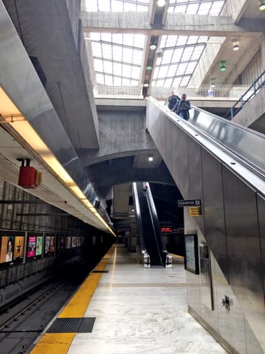 Glen Park Underground Bay Area Rapid Transit (BART) Station