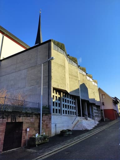 Extension of the St. Burkard Church
